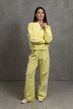 Костюм бомбер та палаццо, Лимон, M