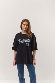 Футболка oversize Los Angeles 6039 фото